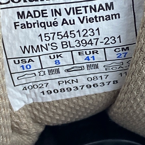 Columbia Hiking Shoes. - Picture 6 of 8